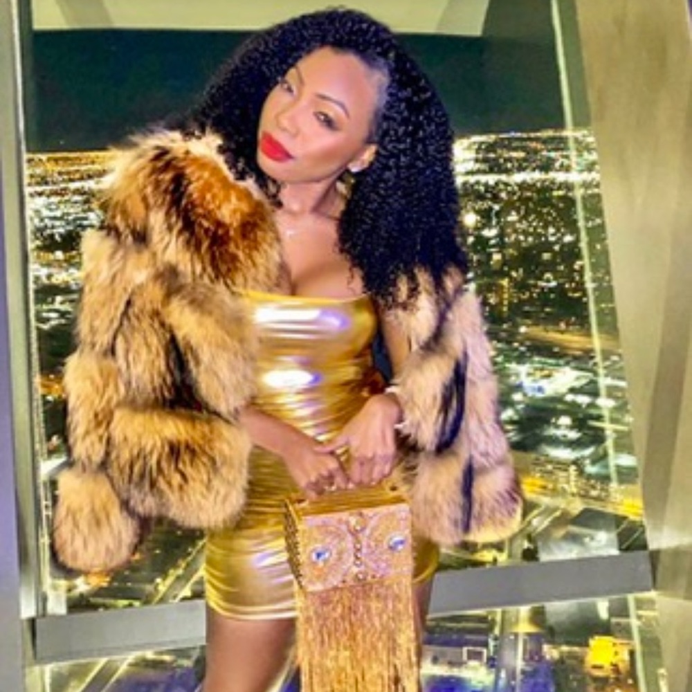 100% Authentic Raccoons Fur Coat